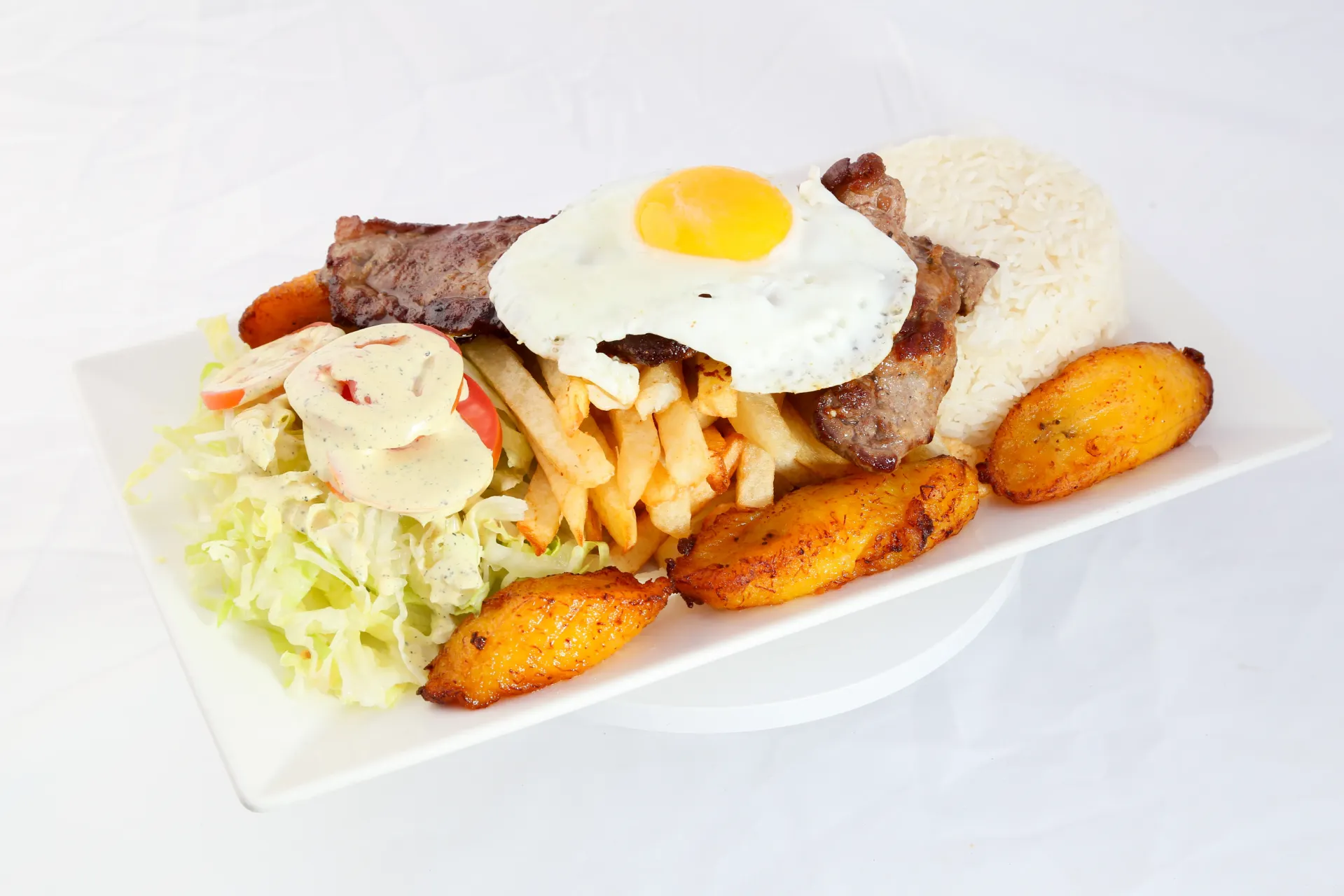 Bistec a lo pobre